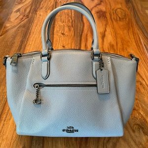 Coach Elise Satchel Handbag EUC does not come with crossbody strap